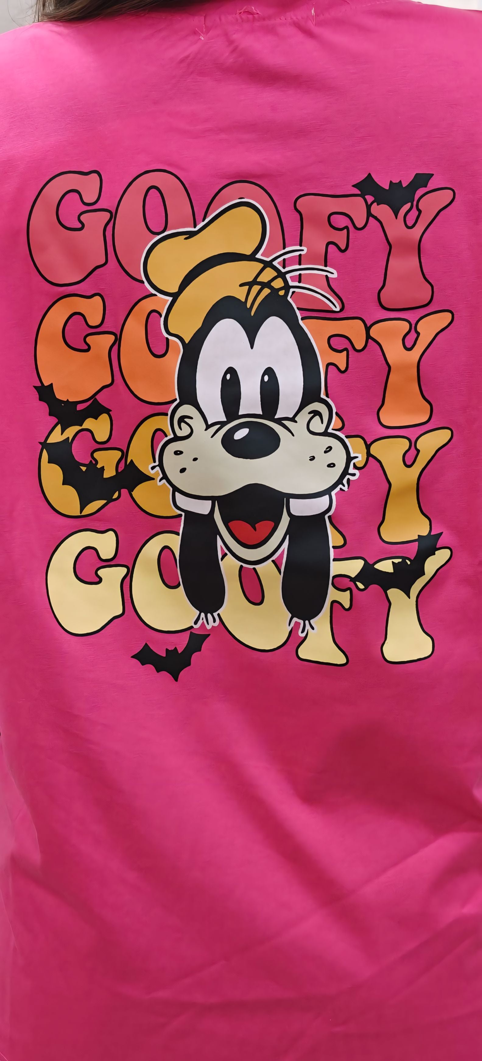 Disney Goofy Friends Oversize Pink T-Shirt