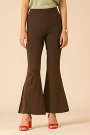 Voxelle Classic High-Waist Flared Pants For Women