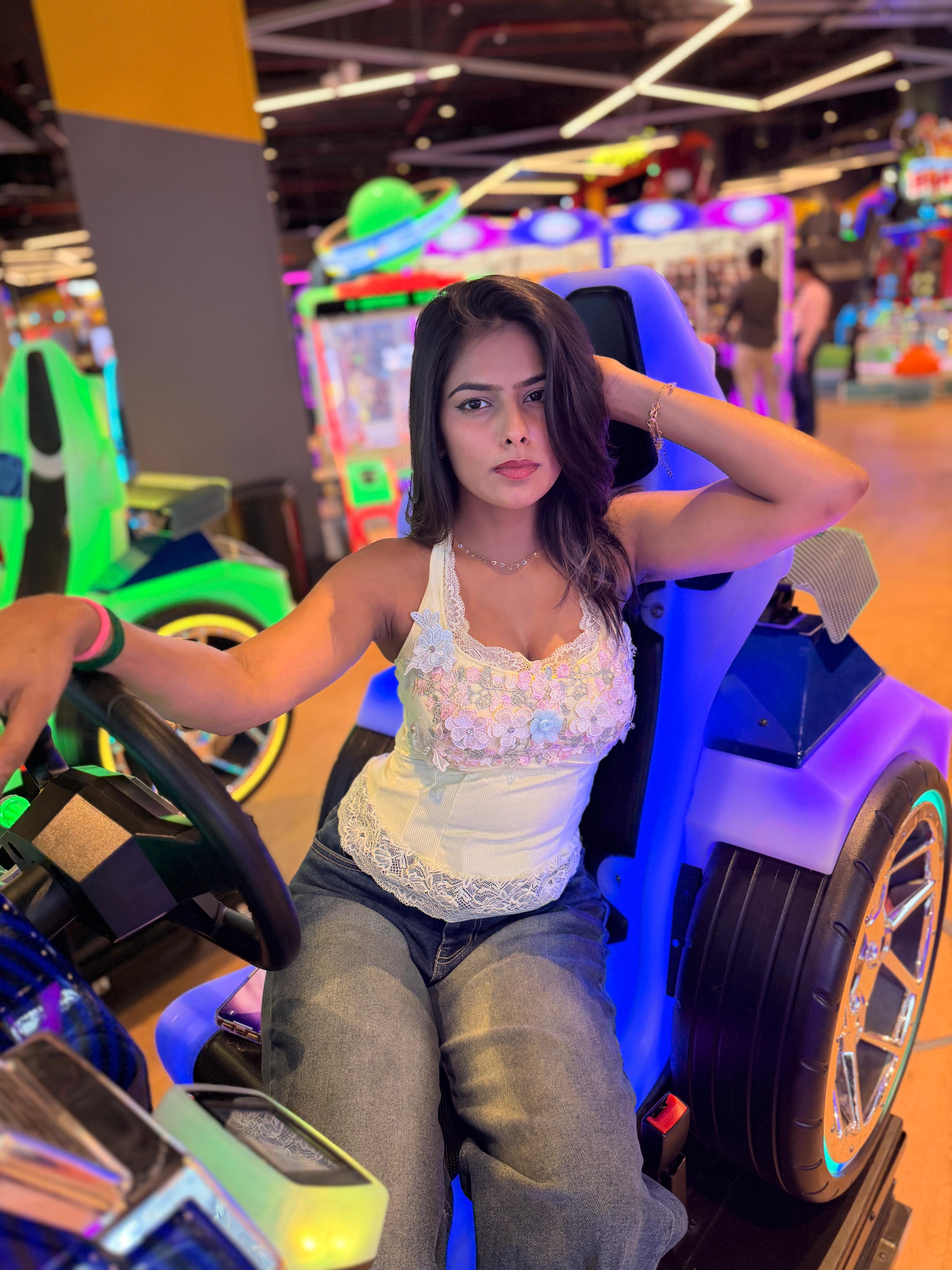 Voxelle Pastel Bloom Lace Camisole Top