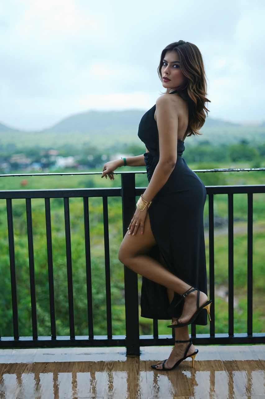 Voxelle Midnight Grace Cut-Out Maxi Dress