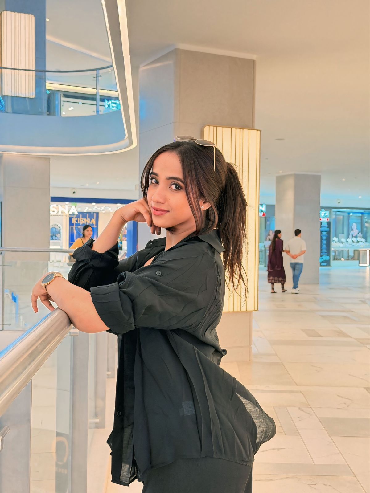 Voxelle Noir Luxe 3-Piece Co-ord Set